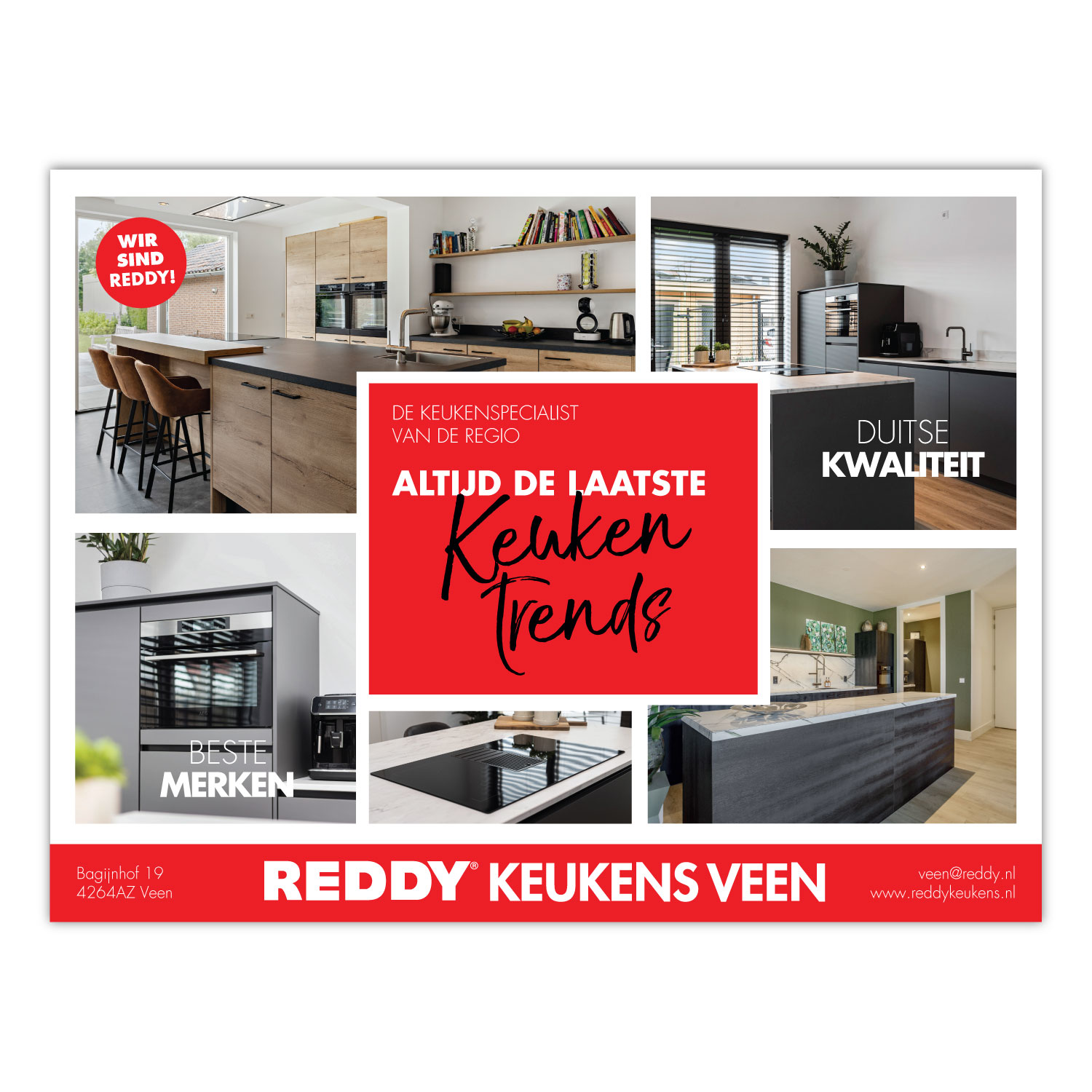 Reddy Keukens Veen - Krantenadvertentie